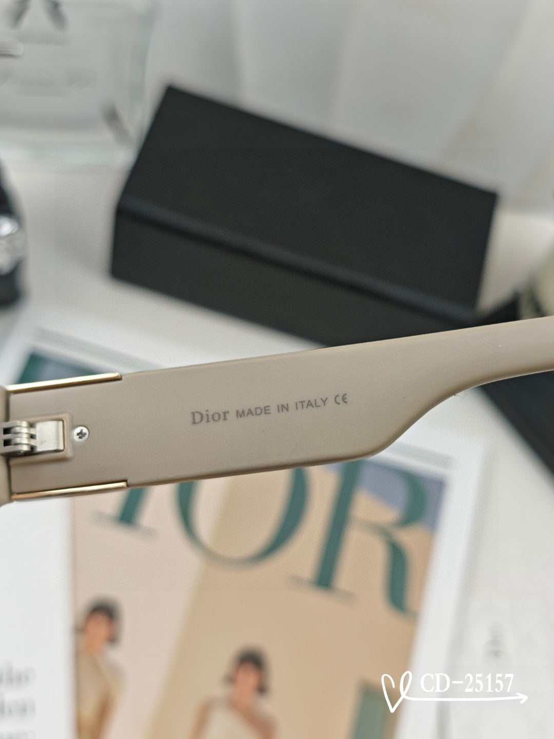 DIOR MONTAIGNE SUNGLASS 25157 IN ACETATE
