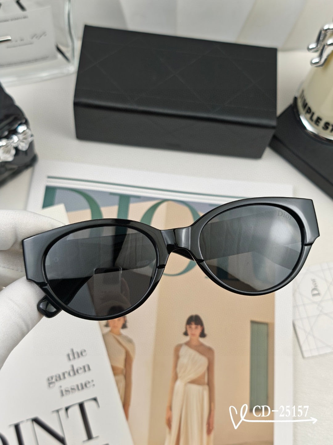 DIOR MONTAIGNE SUNGLASS 25157 IN ACETATE