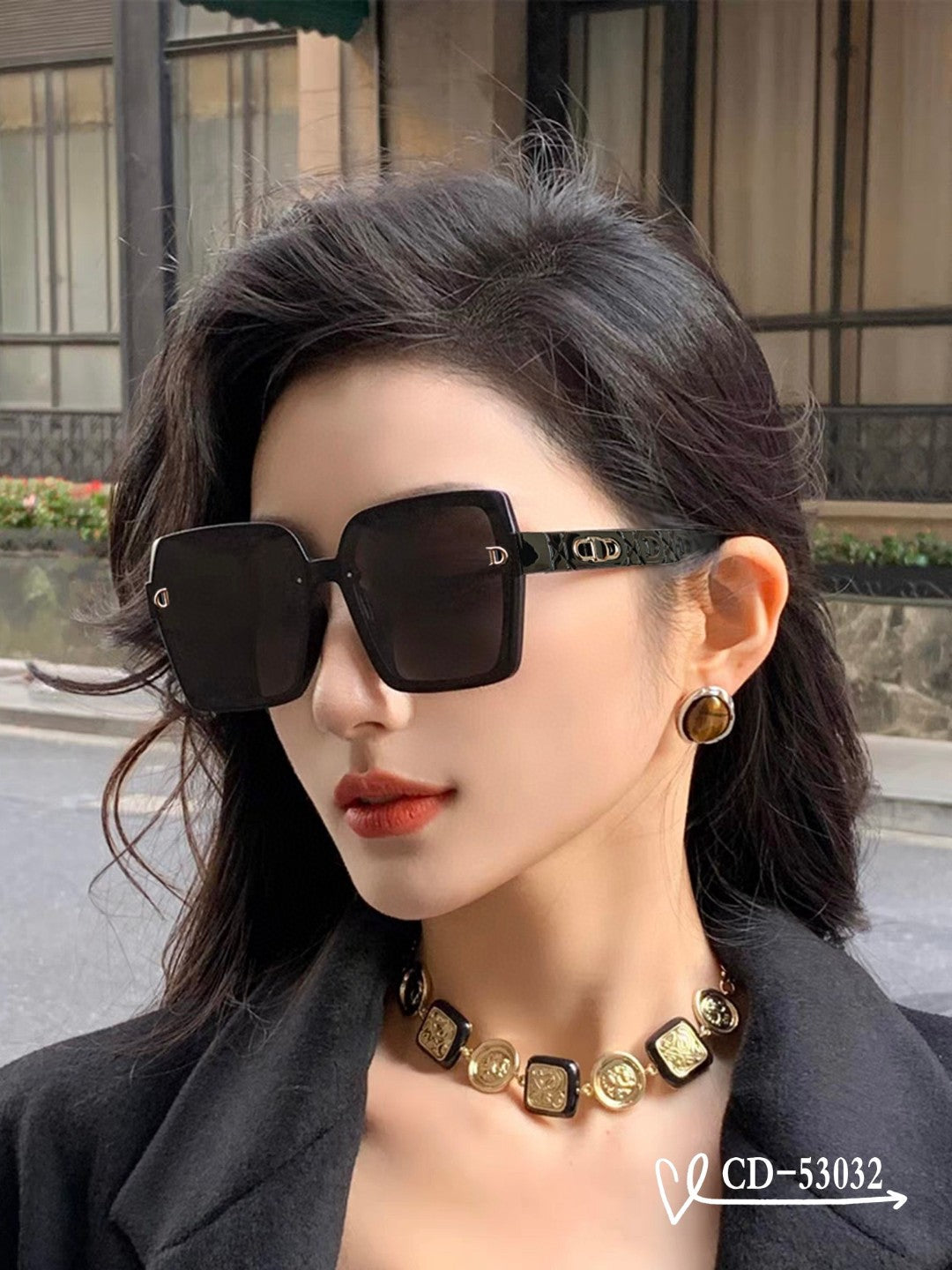 DIOR MONTAIGNE SUNGLASS 53032 IN ACETATE