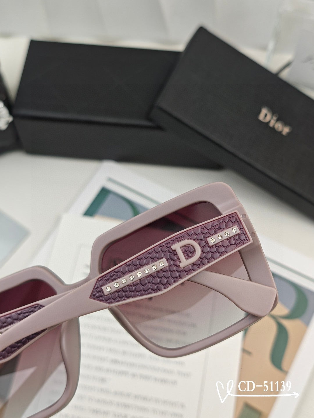 DIOR MONTAIGNE SUNGLASS 51139 IN ACETATE