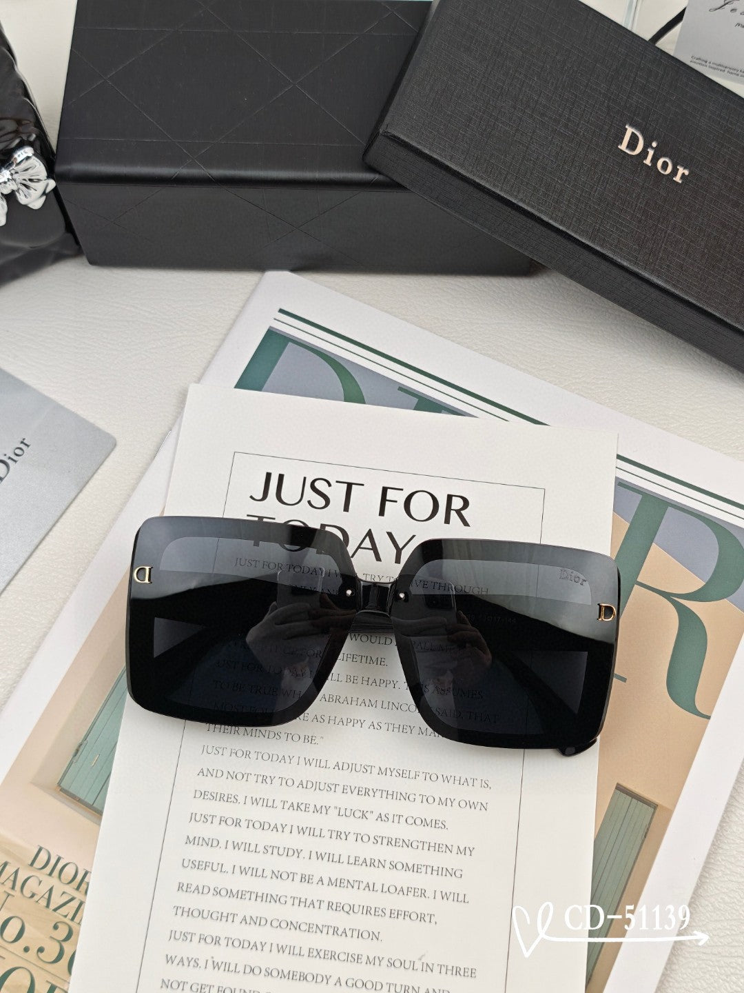 DIOR MONTAIGNE SUNGLASS 51139 IN ACETATE