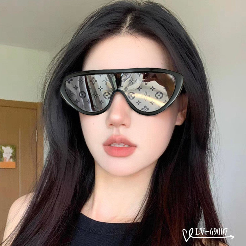 LOUIS VUITTON SPLIT CAT EYE SUNGLASSES 69007 IN ACETATE