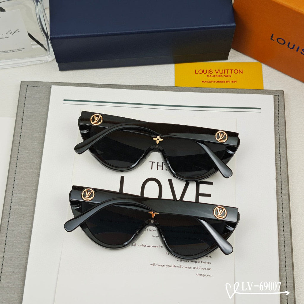 LOUIS VUITTON SPLIT CAT EYE SUNGLASSES 69007 IN ACETATE