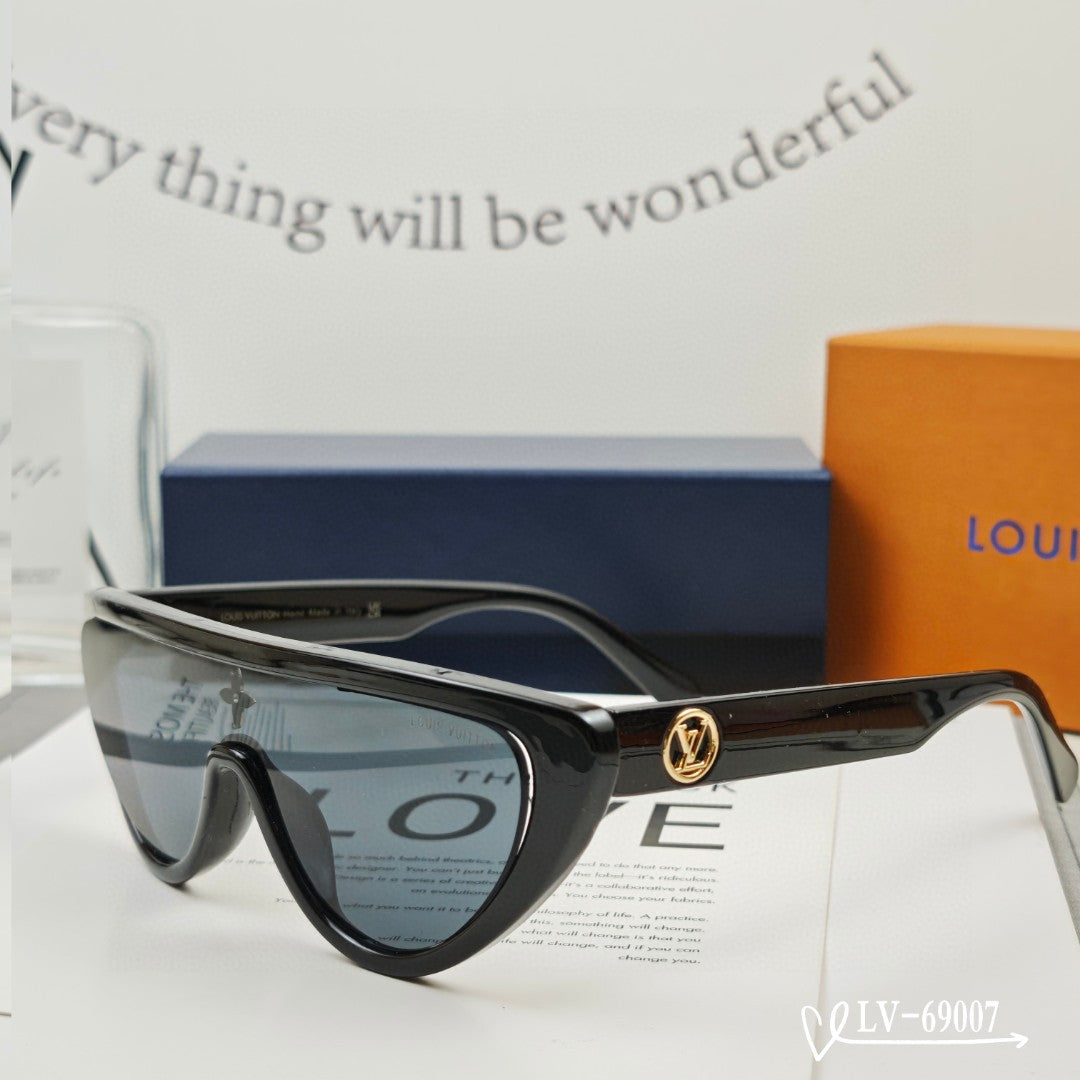 LOUIS VUITTON SPLIT CAT EYE SUNGLASSES 69007 IN ACETATE