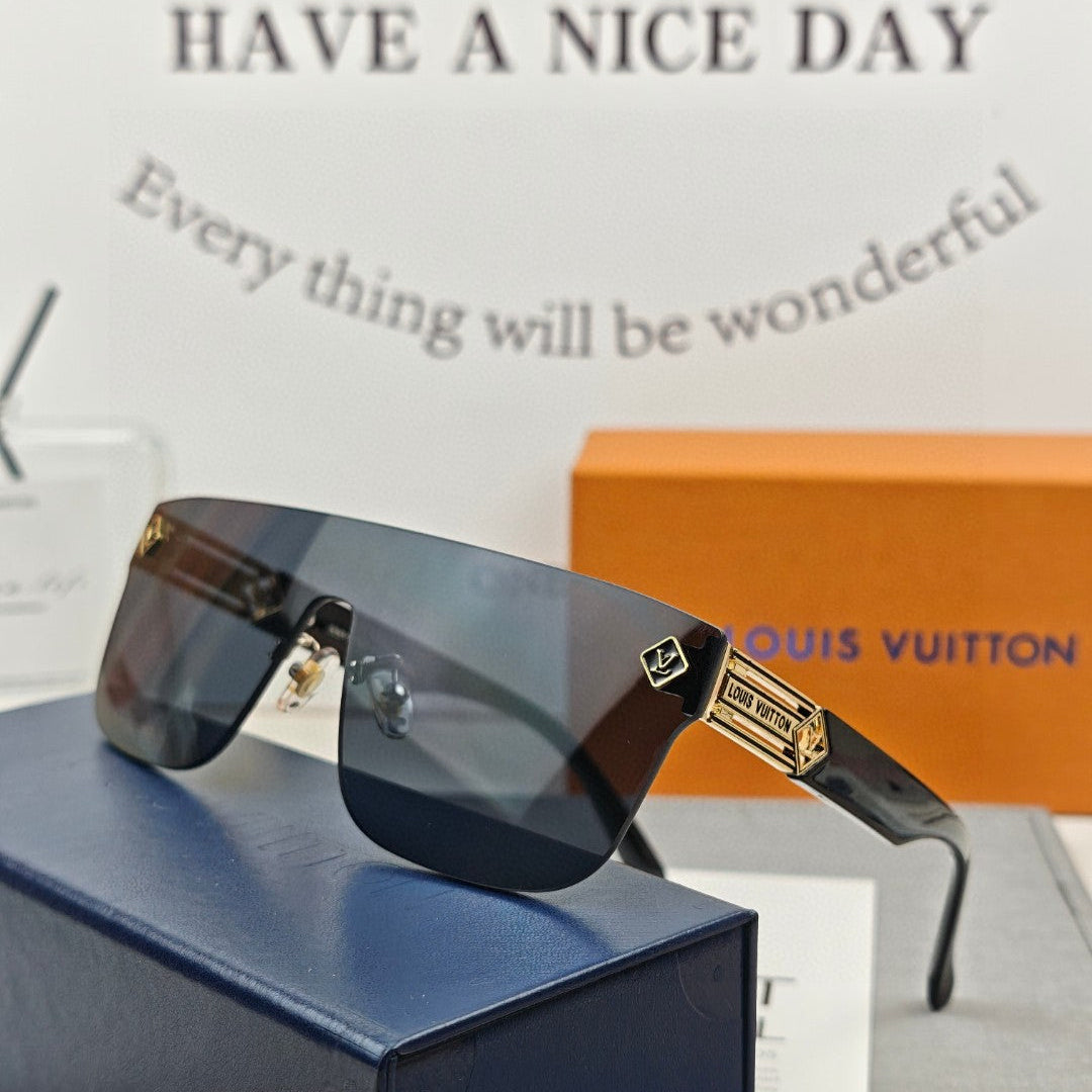 LOUIS VUITTON SUPERLIGHT SQUARE SUNGLASSES 68025 IN ACETATE