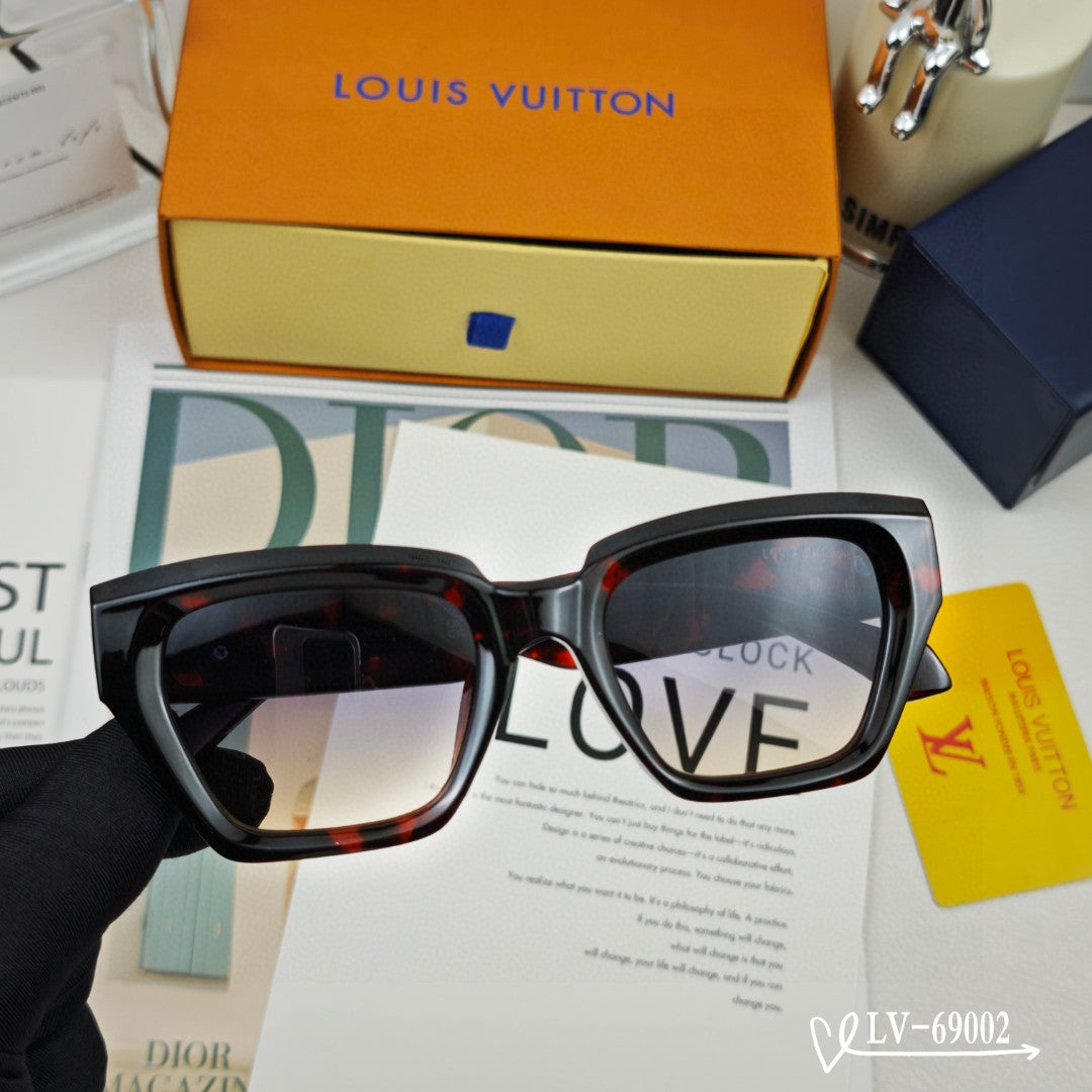 LOUIS VUITTON CAT EYE SUNGLASSES 69002 IN ACETATE