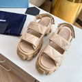 PRADA MONOLITH NAPPA SANLS BEIGE LAMBSKIN