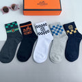 HERMES LOW-CUT SOCKS 229377 (1 BOX)