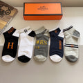 HERMES ANKLE SOCKS 406357 (1 BOX)