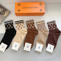 LOUIS VUITTON LOW-CUT SOCKS 411033 (1 BOX)
