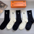 LOUIS VUITTON CREW SOCKS 412634 (1 BOX)