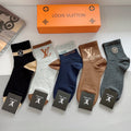 LOUIS VUITTON LOW-CUT SOCKS 414590 (1 BOX)