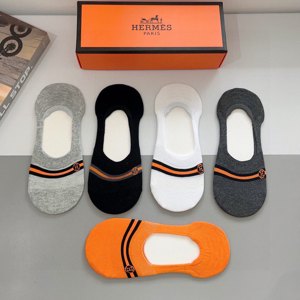 HERMES FLAT SOCKS 416146 (1 BOX)