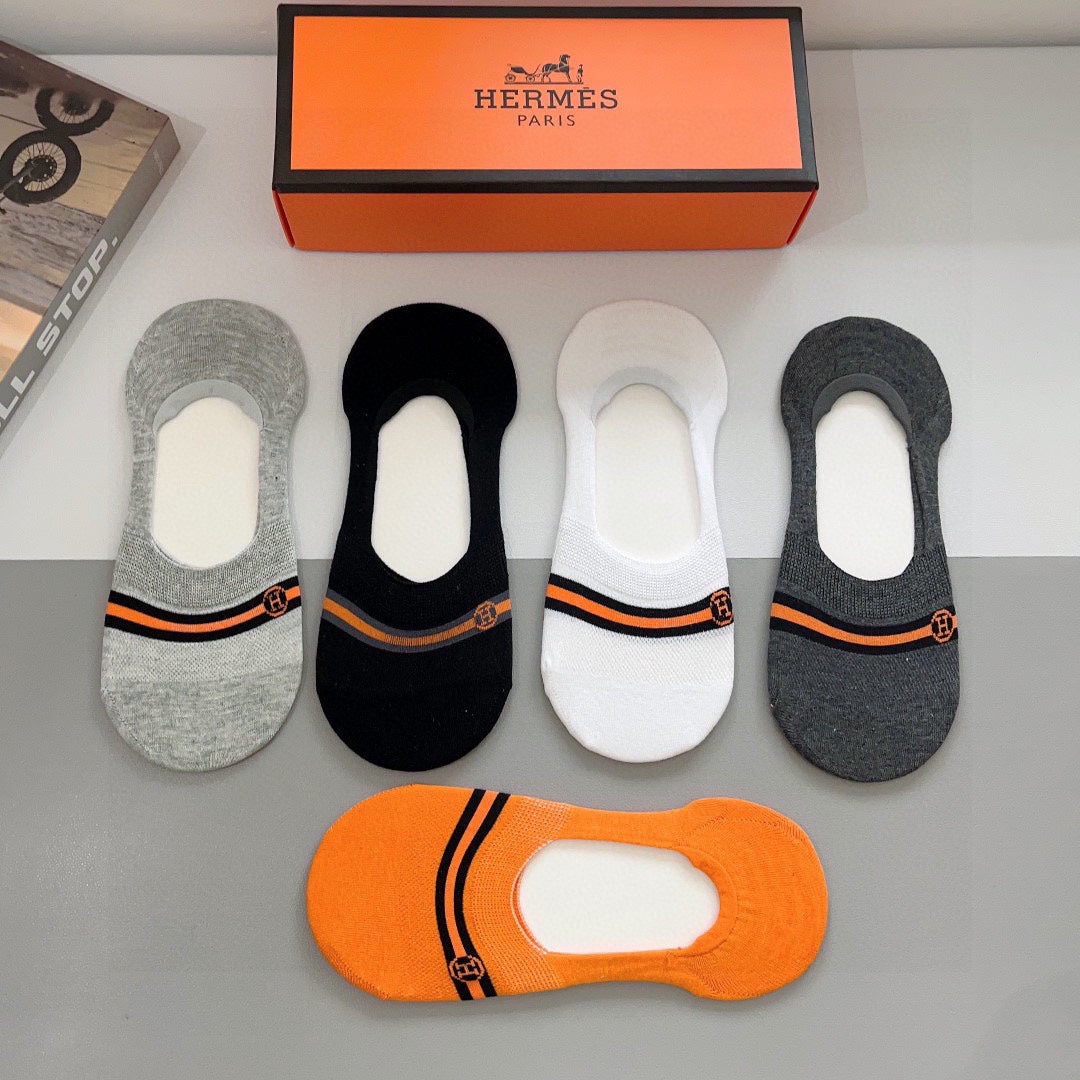 HERMES FLAT SOCKS 416146 (1 BOX)