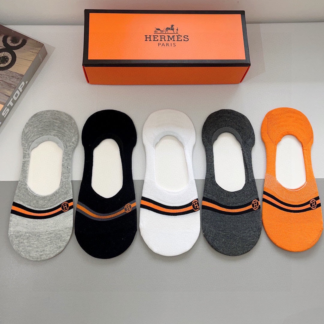 HERMES FLAT SOCKS 416146 (1 BOX)