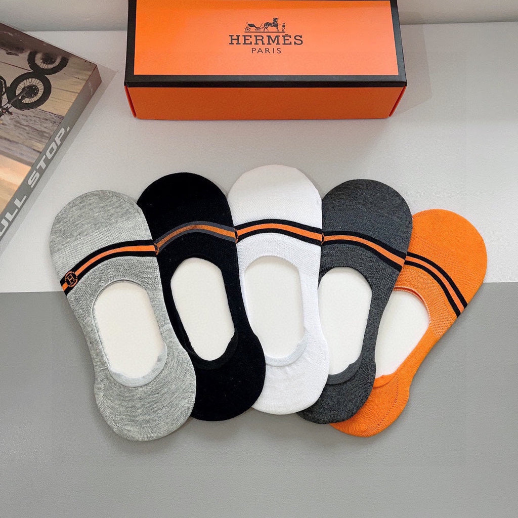 HERMES FLAT SOCKS 416146 (1 BOX)