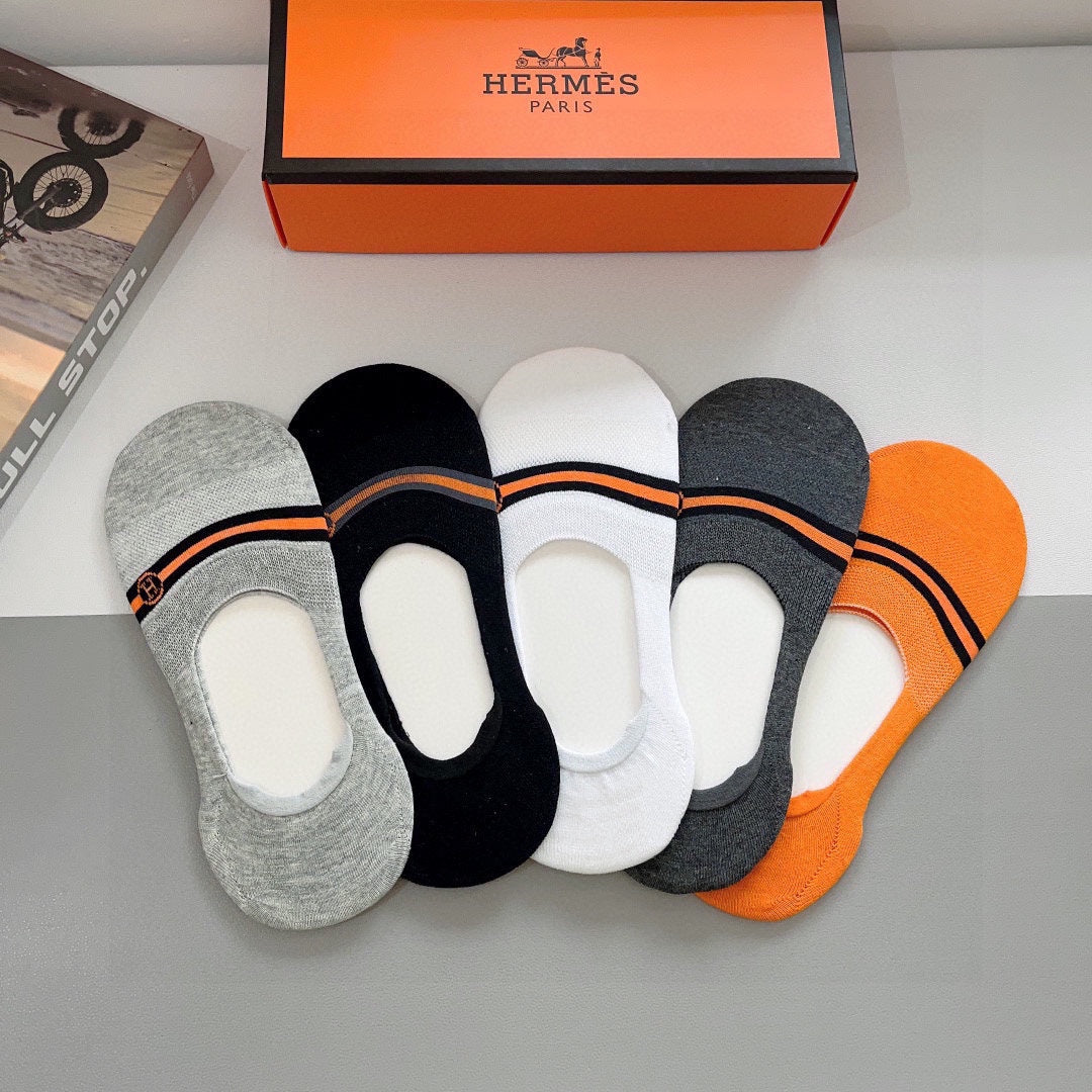 HERMES FLAT SOCKS 416146 (1 BOX)