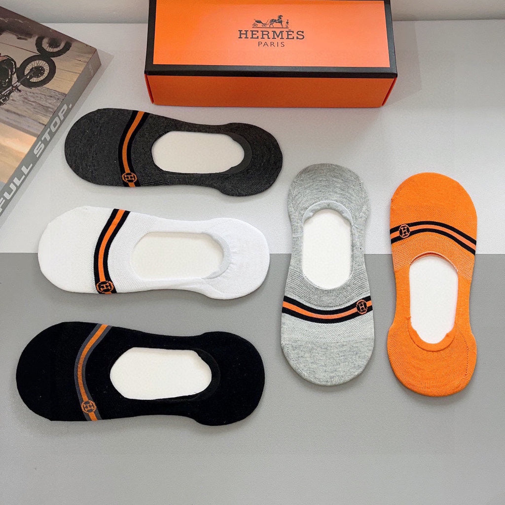 HERMES FLAT SOCKS 416146 (1 BOX)