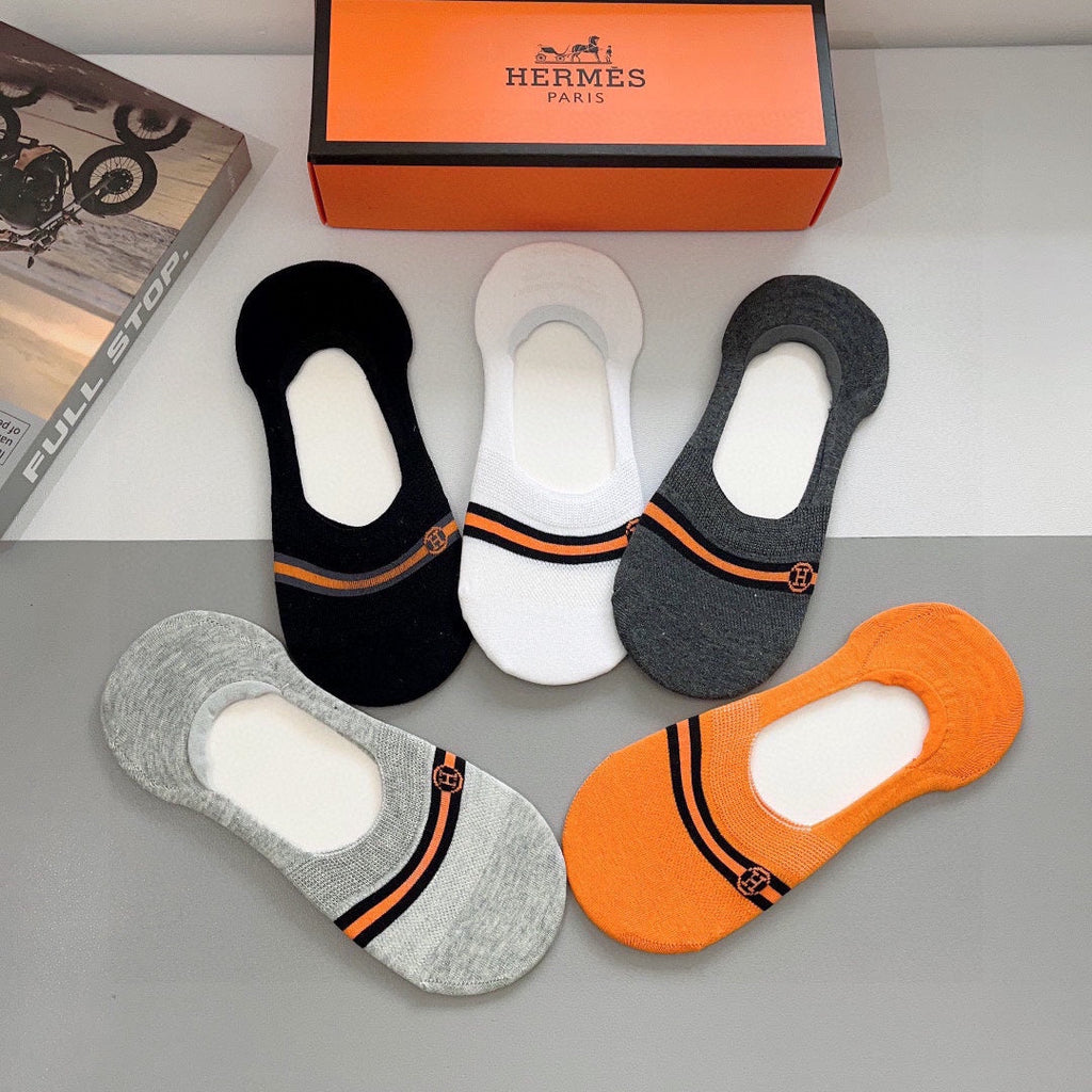 HERMES FLAT SOCKS 416146 (1 BOX)