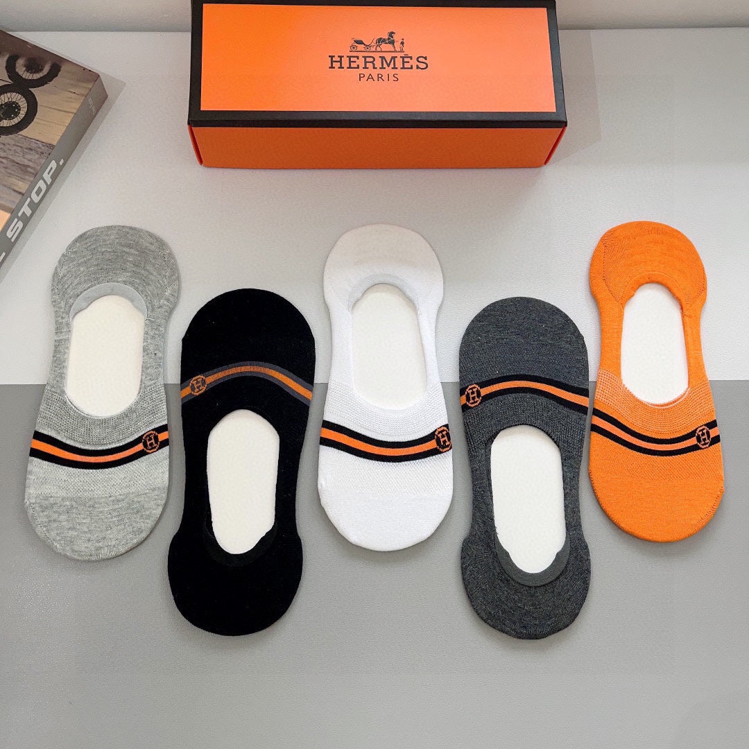 HERMES FLAT SOCKS 416146 (1 BOX)