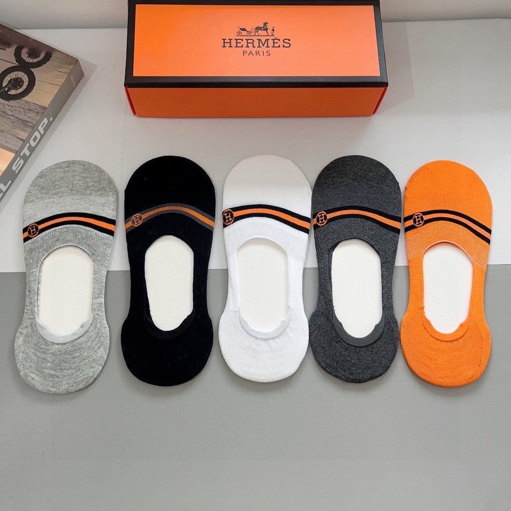 HERMES FLAT SOCKS 416146 (1 BOX)