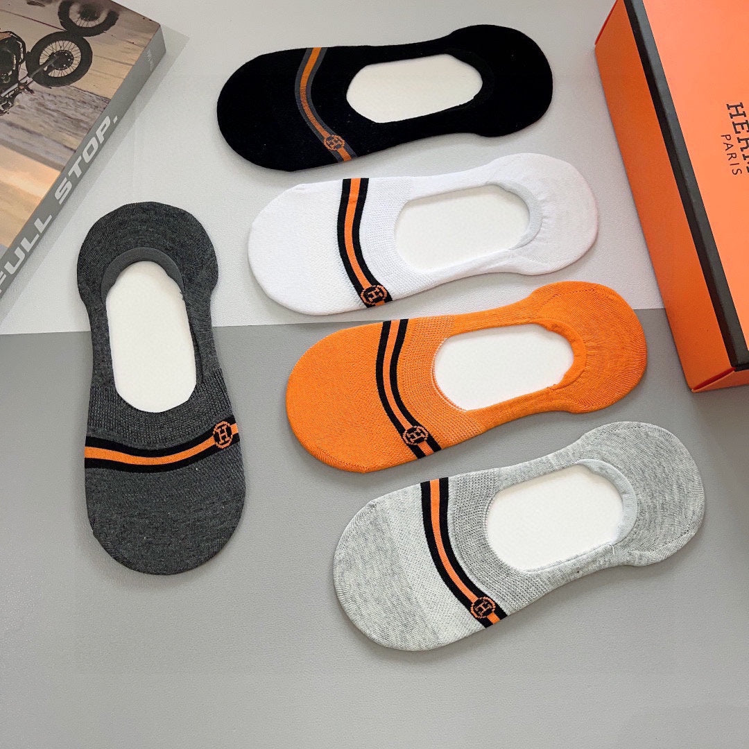 HERMES FLAT SOCKS 416146 (1 BOX)