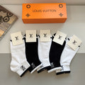 LOUIS VUITTON LOW-CUT SOCKS 416149 (1 BOX)