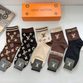 LOUIS VUITTON LOW-CUT SOCKS 425642 (1 BOX)