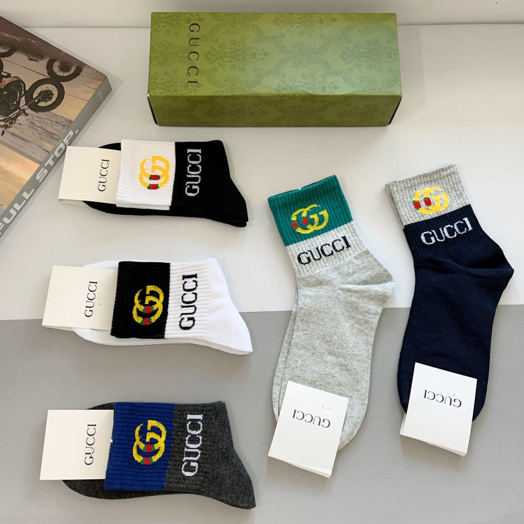 GUCCI LOW-CUT SOCKS 425646 (1 BOX)