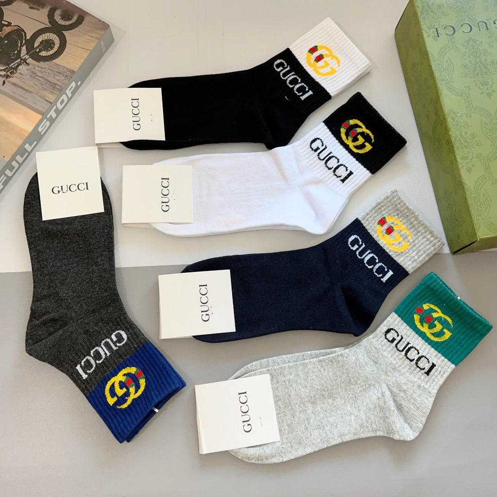 GUCCI LOW-CUT SOCKS 425646 (1 BOX)