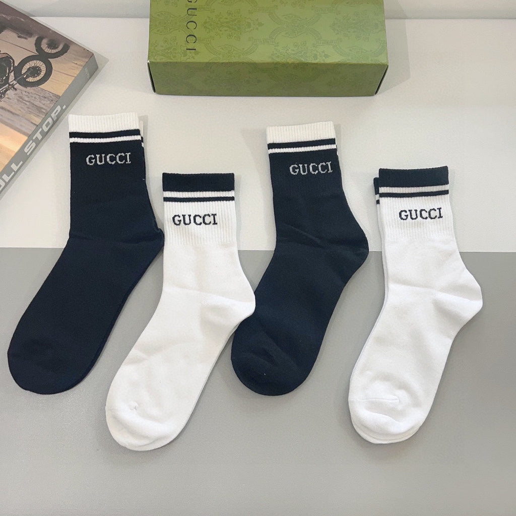 GUCCI LOW-CUT SOCKS 427625 (1 BOX)