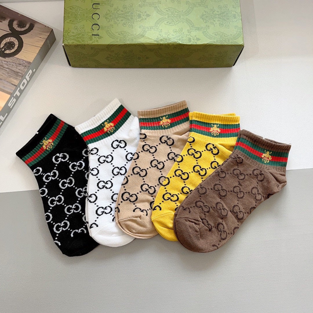 GUCCI ANKLE SOCKS 427636 (1 BOX)