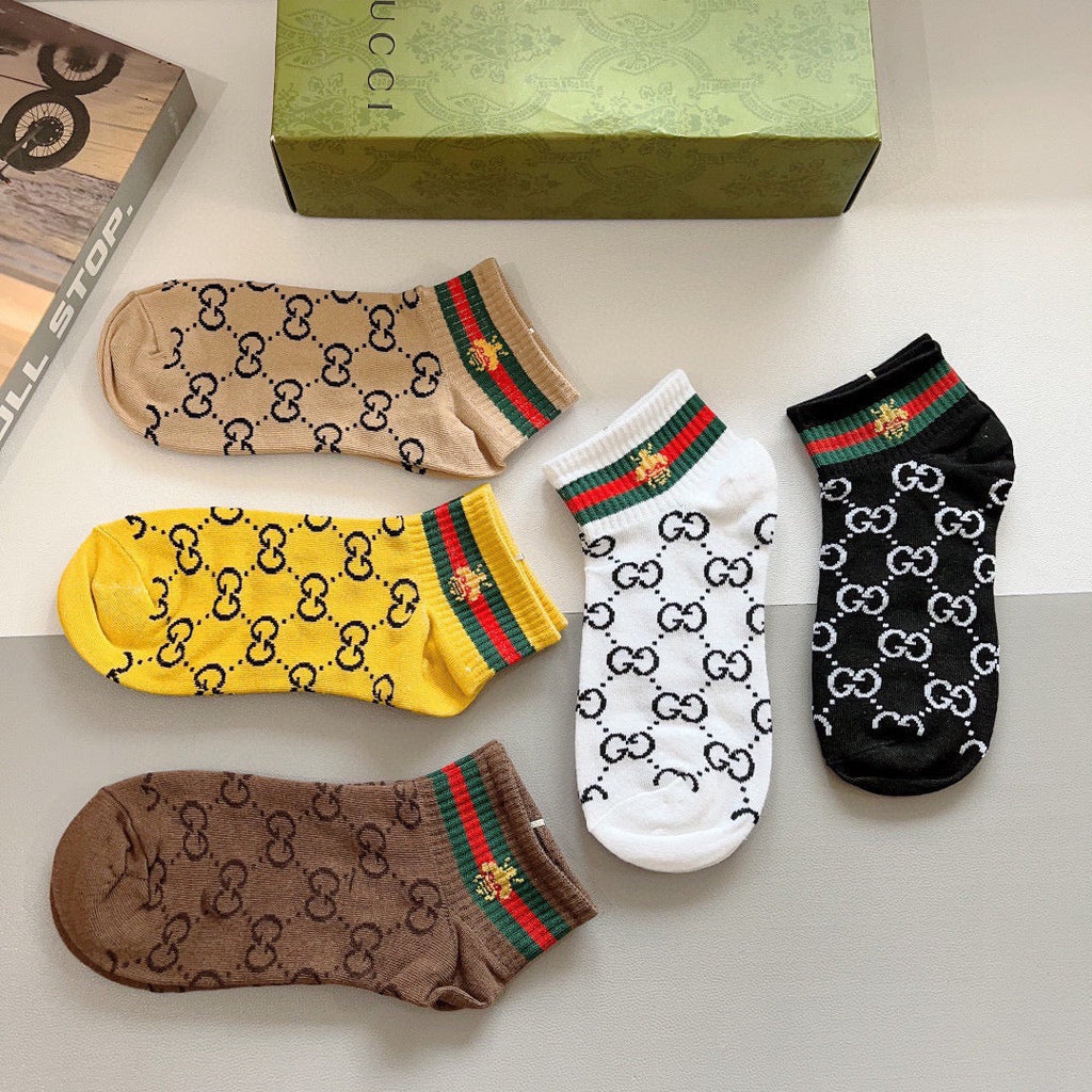 GUCCI ANKLE SOCKS 427636 (1 BOX)
