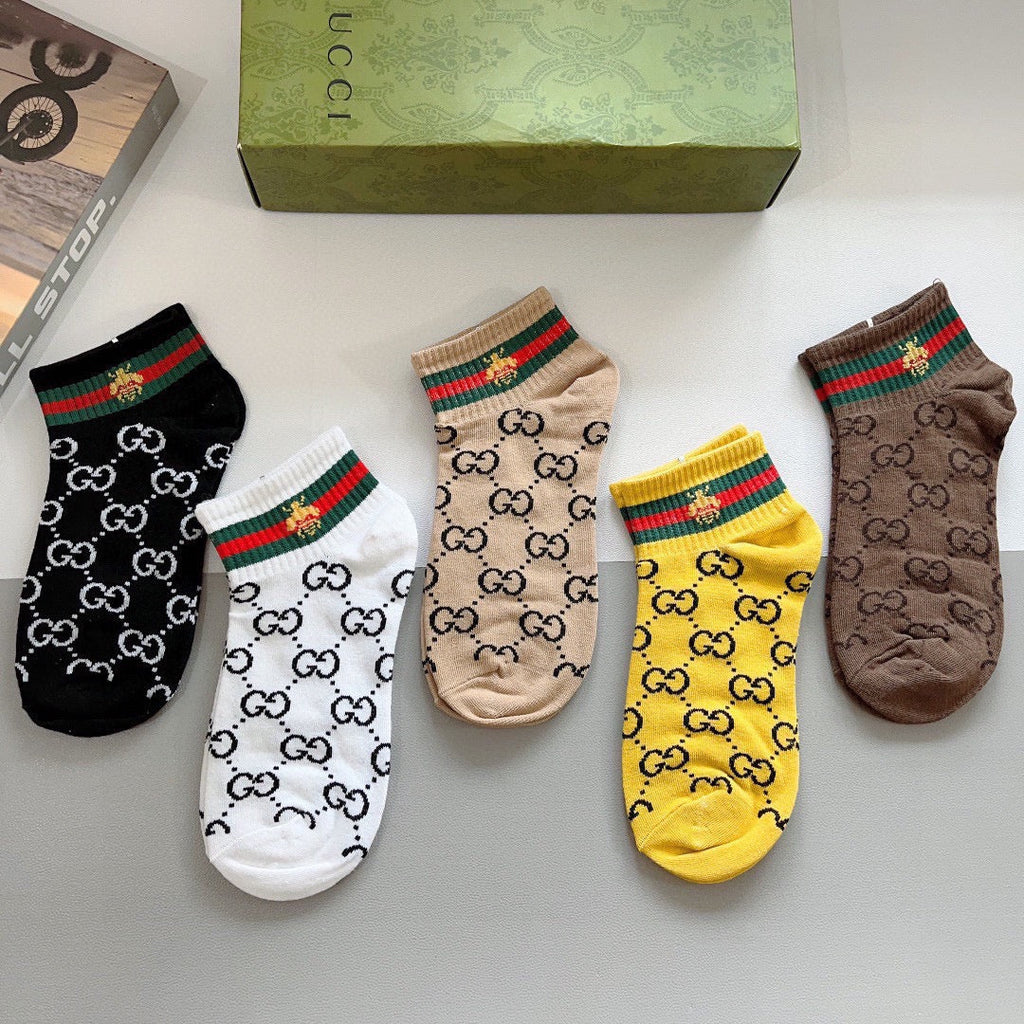 GUCCI ANKLE SOCKS 427636 (1 BOX)
