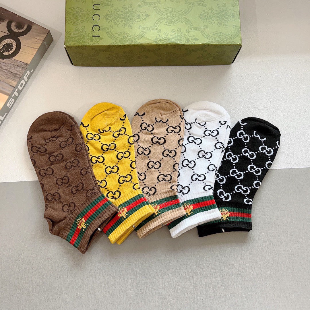 GUCCI ANKLE SOCKS 427636 (1 BOX)