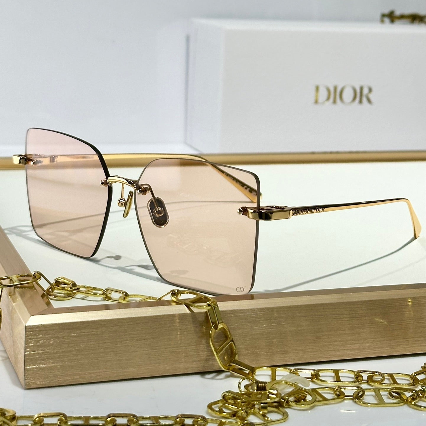 DIOR MONTAIGNE SUNGLASS C S3U IN METAL