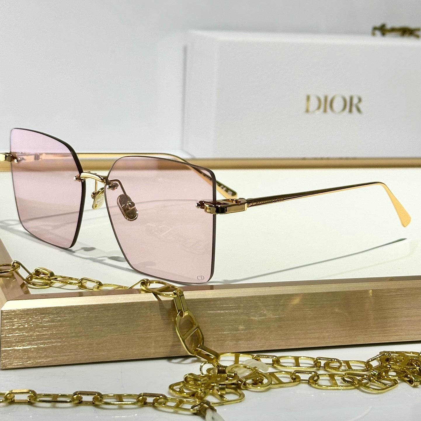 DIOR MONTAIGNE SUNGLASS C S3U IN METAL