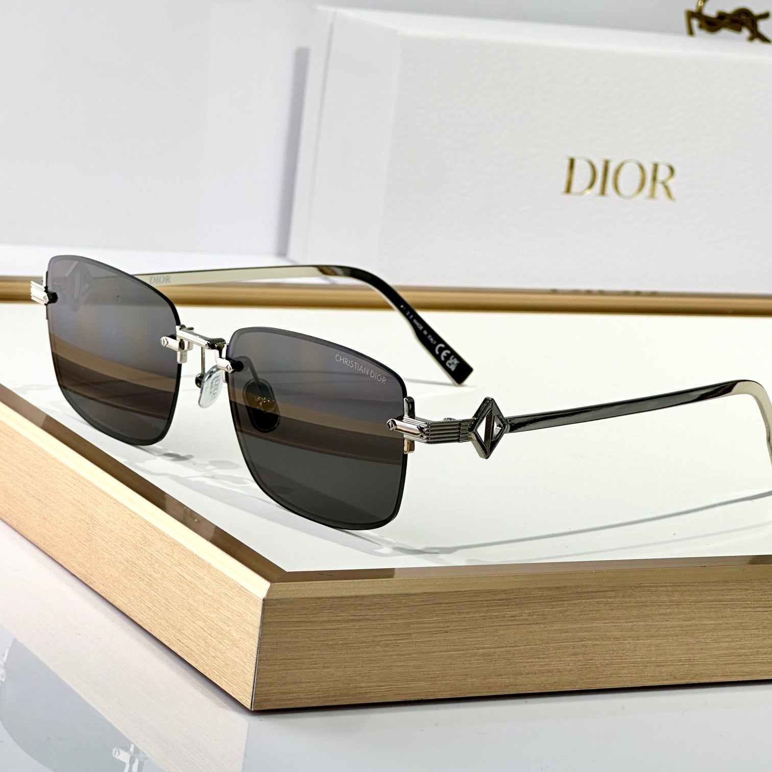 DIOR MONTAIGNE SUNGLASS CD DIAMOND S11U IN METAL