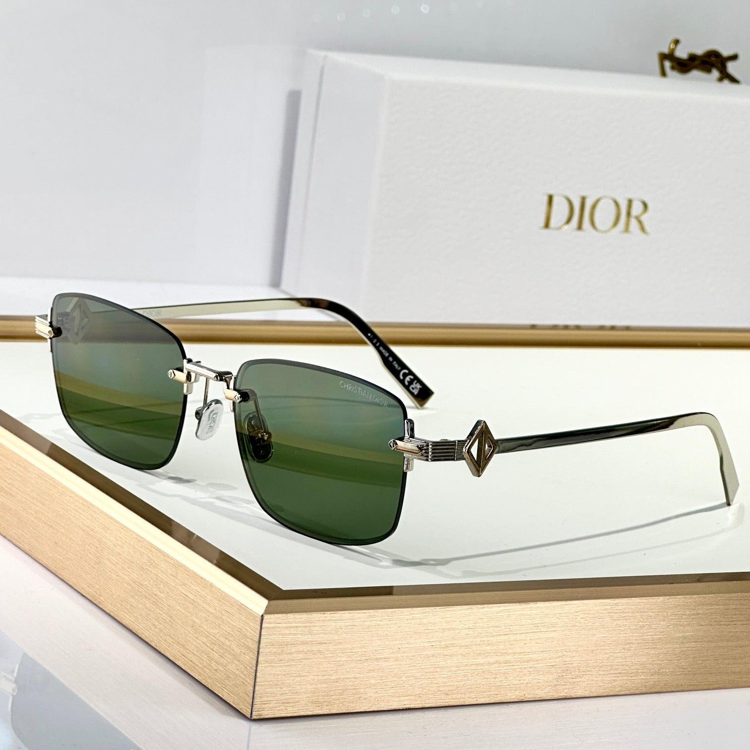 DIOR MONTAIGNE SUNGLASS CD DIAMOND S11U IN METAL