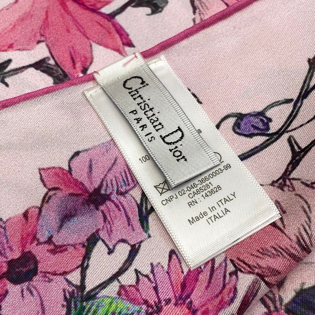 DIOR SCARF 90 CM IN SILK FABRIC 703660