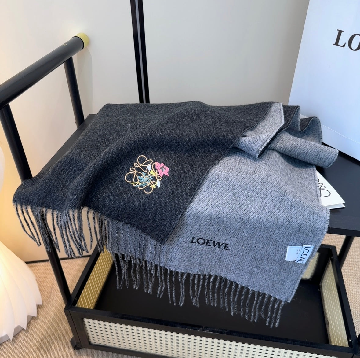 LOEWE 25S SCARF 180 IN CASHMERE 858192
