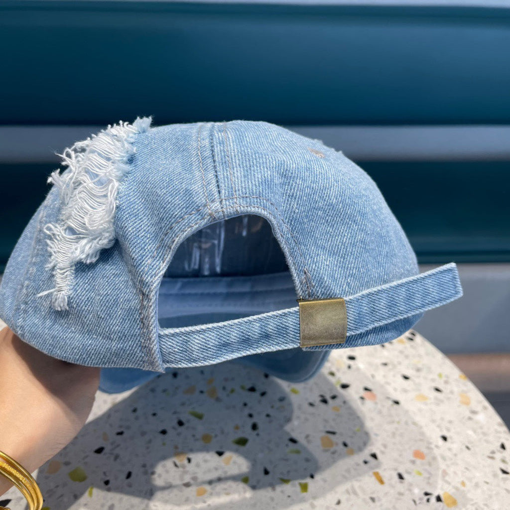LOUIS VUITTON BASEBALL CAP IN LIGHT BLUE DENIM 433086