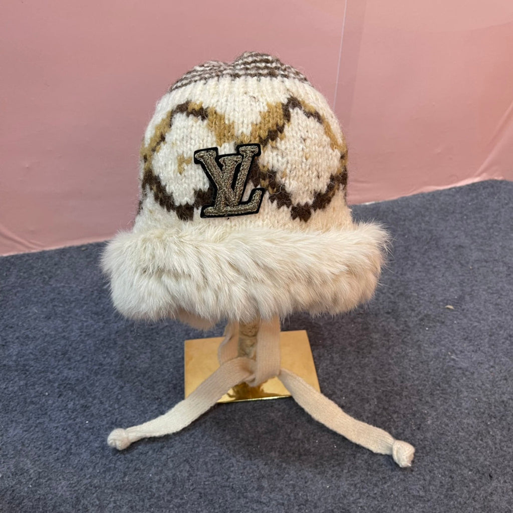 LOUIS VUITTON KNITTED WOOL HAT COLORFUL 436579