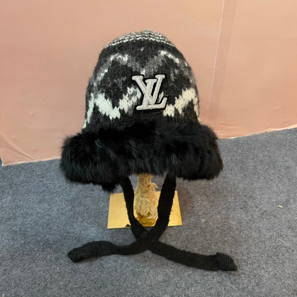 LOUIS VUITTON KNITTED WOOL HAT COLORFUL 436580