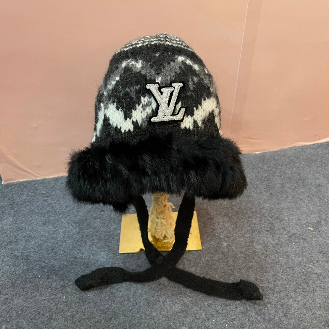 LOUIS VUITTON KNITTED WOOL HAT COLORFUL 436580