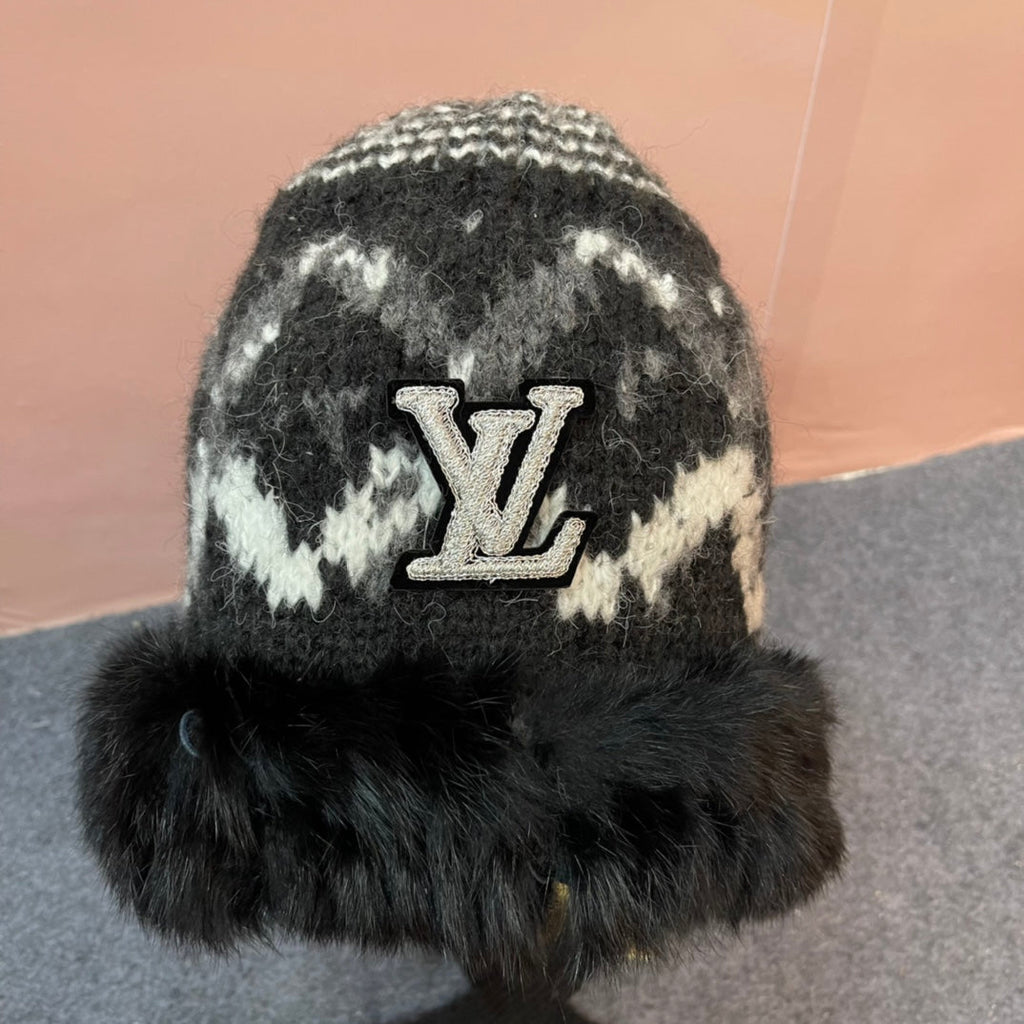 LOUIS VUITTON KNITTED WOOL HAT COLORFUL 436580