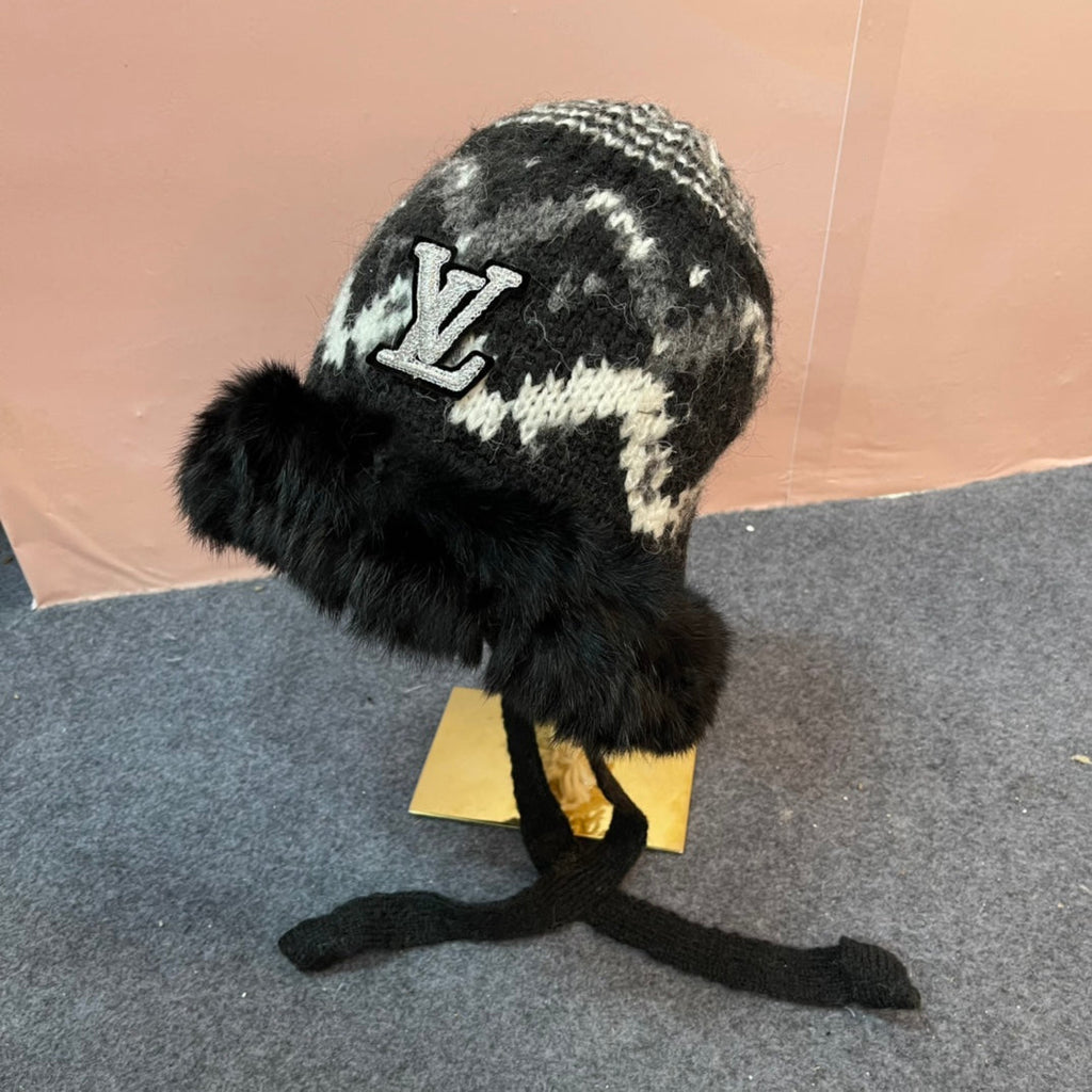 LOUIS VUITTON KNITTED WOOL HAT COLORFUL 436580