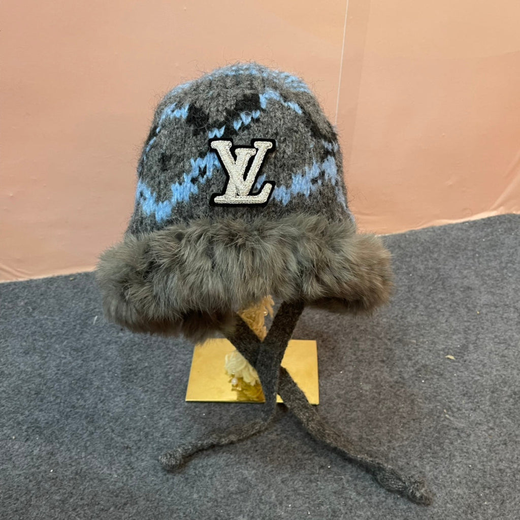 LOUIS VUITTON KNITTED WOOL HAT COLORFUL 436582