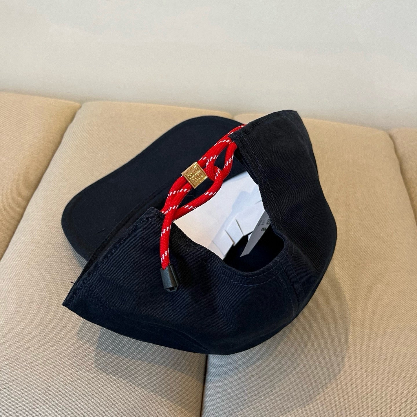 MM BASEBALL CAP IN NAVY BLUE KHAKI FABRIC STYLE 5