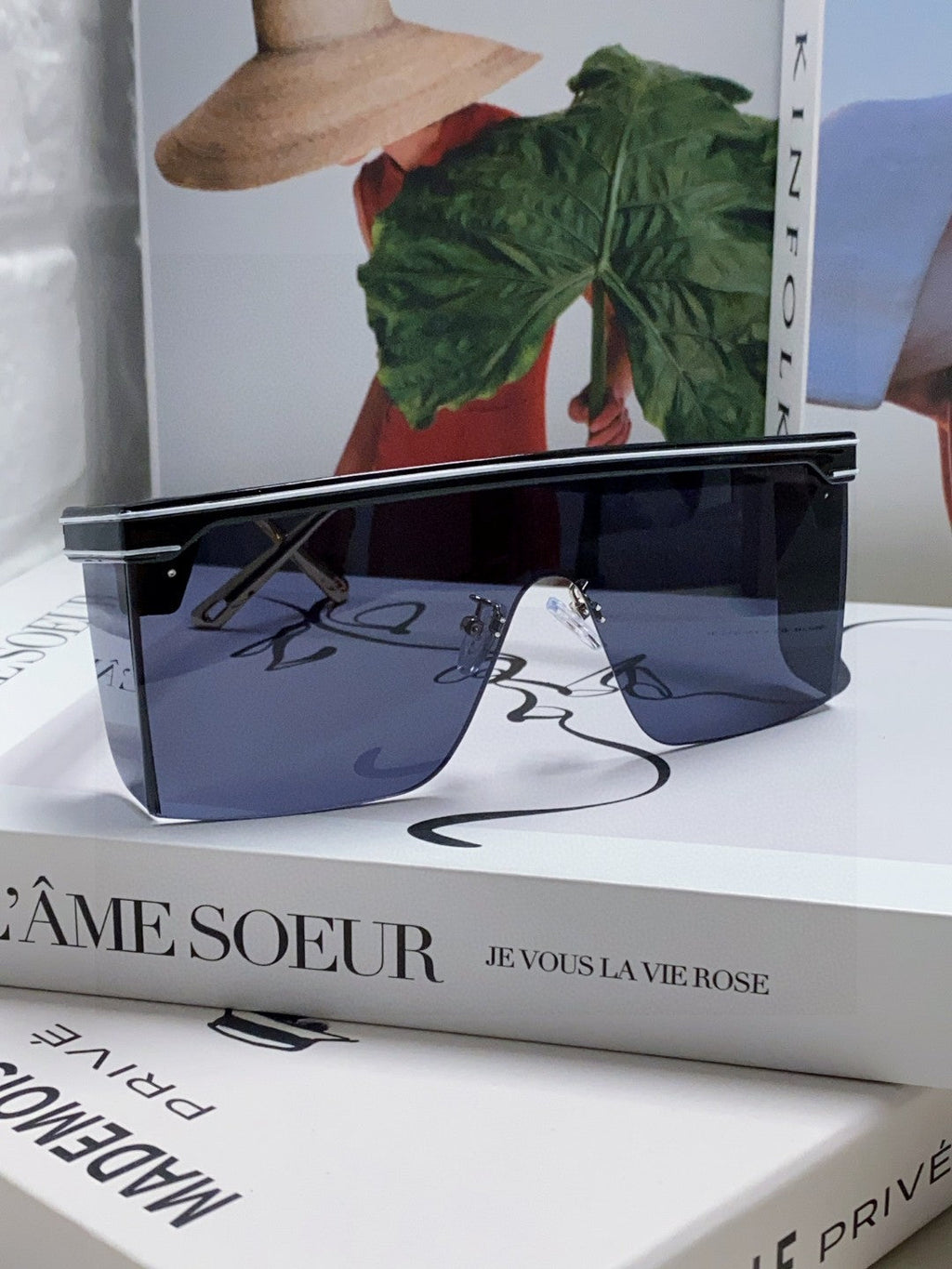 DIOR SUNGLASS CLUB M1U 566689 IN BLACK ACETATE